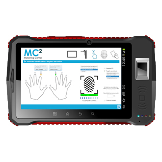 Mobile CPM01 Ruggedized Tablet portátil multitecnología: Huella, RFID, Mifare, UHF, barcode